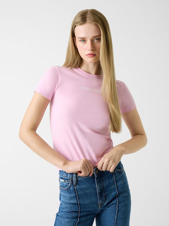 Guess Women's T-shirt Pink