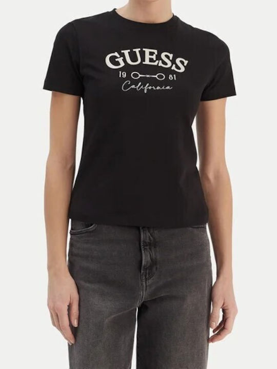 Guess Women's T-shirt Black