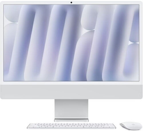 Apple IMac 24" 2024 (M4-8-Core/16GB/1TB SSD/8-Core GPU/macOS) Silver International English