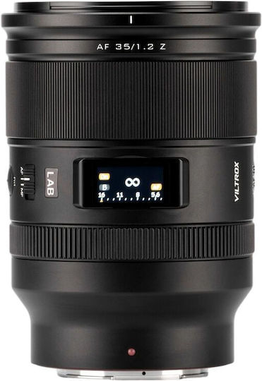 Viltrox Full Frame Camera Lens AF 35mm f/1.2 LAB Fixed for Nikon Z Mount Black