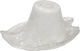 Lighting Fixture Glass Replacement E14 White 18x13.5x9cm Sinialo 2900640