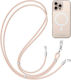 Satechi Neck Strap Usb-c Cable Series Lanyard Onthego Fast Charging Pink
