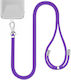 Jaym 150cm Nylon Neck Strap Smartphone Universal Mount Purple