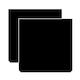 Set 2 Rubber Mud Flaps 40 X 40cm