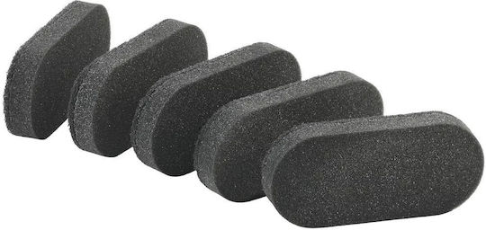 Zone Denmark Ersatz Küchenschwämme Set 5 Stück 14,8x6,8 cm Singles Schwarze