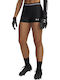 Women's Leggings-Shorts Firming Ultimate Black White