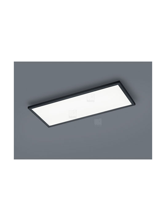 Helestra Deckenleuchte 61cm Schwarz mit Integrierter LED