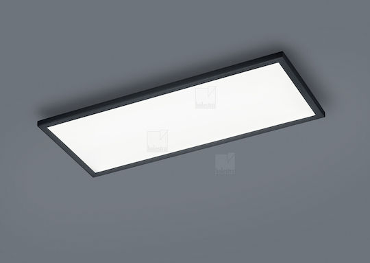 Helestra Таванно осветление 61бр Черен с Вграден LED