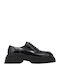 Leder Herren Freizeitschuhe Schwarz