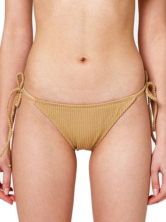 Sundek Slip Bikini Inferioare Bej
