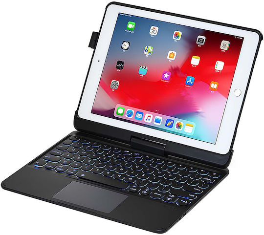 Urban Factory 2-in-1 Case Ipad 10.2" 7g 8g 9g Bluetooth Keyboard Black