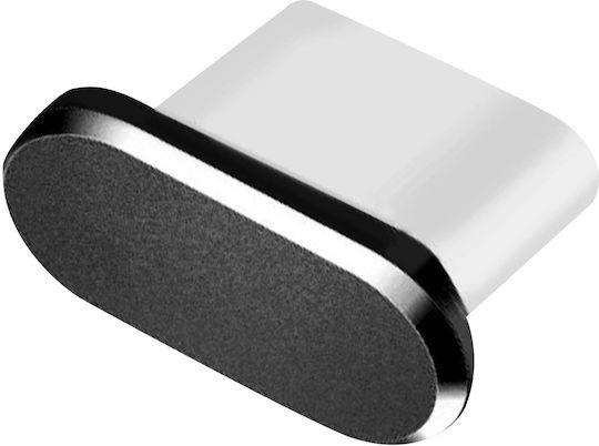 Avizar Universeller Usb-c Port Staubschutzstopfen Aus Silikon Weiß Schwarz