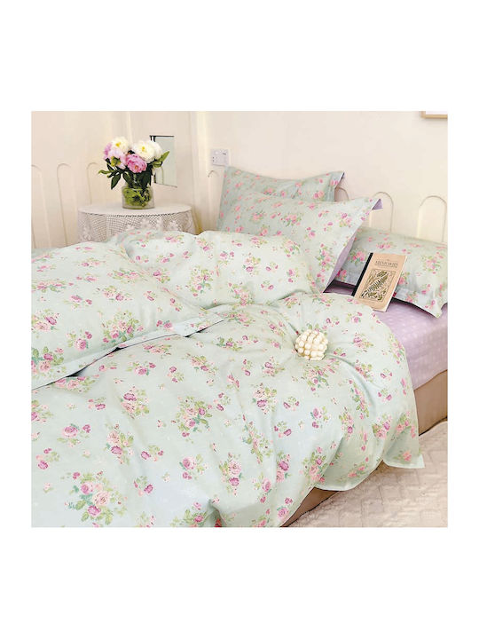 Epavlis Homeware 0806 Σετ Σεντόνια Υπέρδιπλα 230x260εκ. Μπεζ (4τμχ)