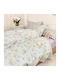 Epavlis Homeware 0806 Σετ Σεντόνια Υπέρδιπλα 230x260εκ. Μπεζ (4τμχ)