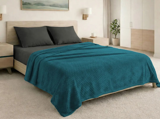 Sheet Set with 2 Pillowcases King Size with Elastic 180x200+35cm. 007081011χ91χ15 4pcs