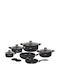 Zilner Kochgeschirr-Set ZL-8578 12Stück