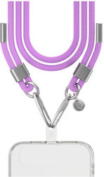 Force Case Universale Handydekoration Schultergurt Doppelhaken Befestigungssystem Lila