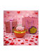 Pink Soap Rose In Elegant Box Transparent Dome Chain Surprise Pendant