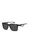 Carrera Unisex Sunglasses with Black Horn-Rimmed Frame and Grey Lenses 065/S 807/IR