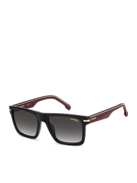 Carrera Unisex Γυαλιά Ηλίου με Μαύρο Κοκκάλινο Σκελετό και Γκρι Ντεγκραντέ Φακό 378/S OIT/9O