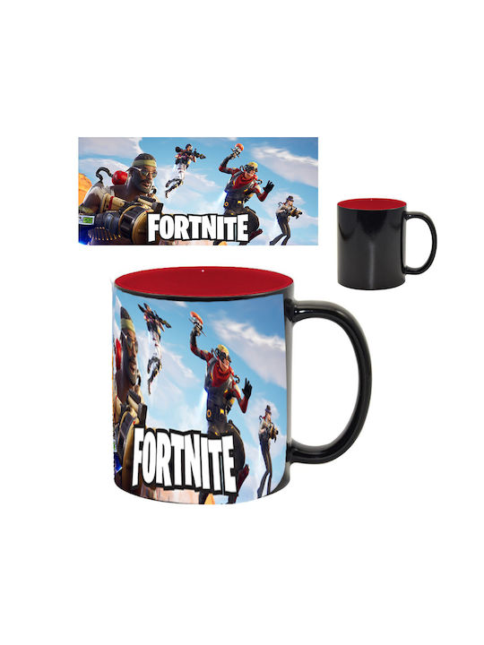 Cana Magică Neagră Cu Interior Roșu Fortnite