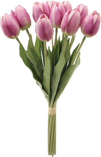 Blumenstrauß Tulpen Flieder 10 Blüten Φ14x45cm 24/192 Stück
