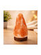 Dekorative Lampe Himalaya-Salz Beige