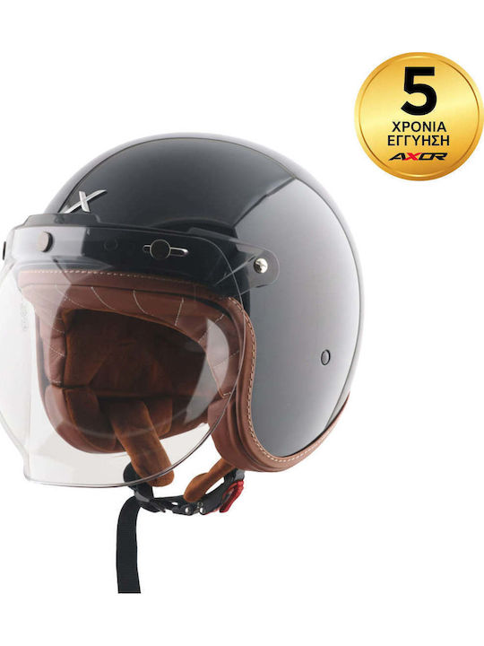 Axor Retro Mark II Motorradhelm Jet ECE 22.06 1...