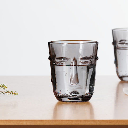 S-d Visage Glass Water / White Wine made of Glass in Gray Color 300ml
