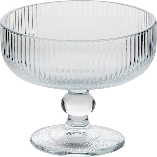 S-d Ema Eisschüssel Rund Glas Transparent mit Durchmesser 11.7cm