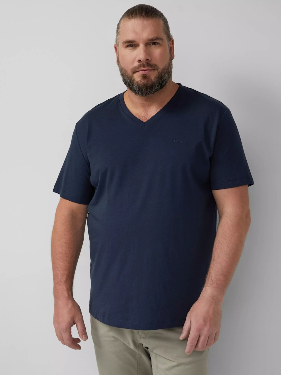 s.Oliver Tricou Dark Navy 2174720-5978 | Skroutz Romania
