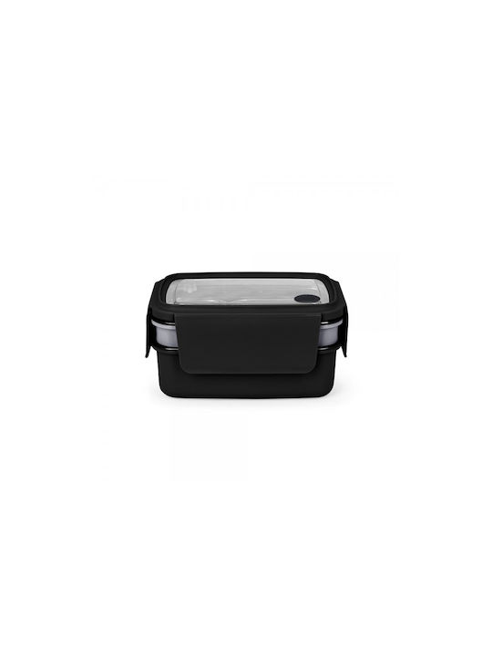 Livoo Cutie pentru Mâncare Inox Negru 1000ml 1buc