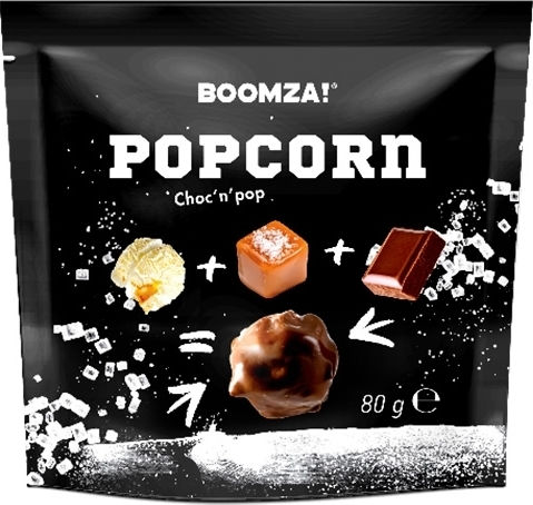 Boomza Popcorn Gesalzen Karamell 80gr