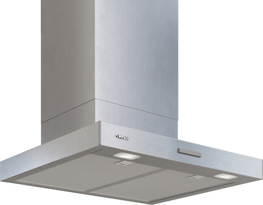 Pitsos Vent Hood Chimney 60cm Inox with Wi-Fi