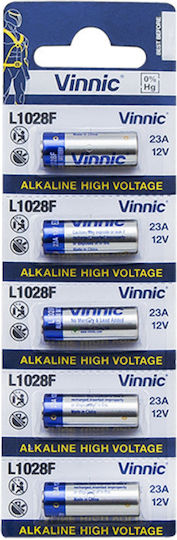Vinnic Alkaline Batterien A23 12V 5Stück