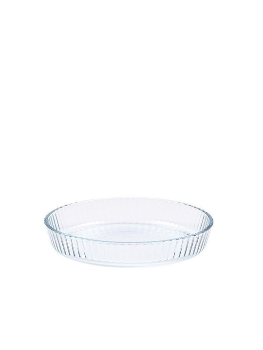 Alorno Glass Round Heat-Resistant Cookware 3000ml