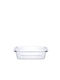 Alorno Rectangular Vas de Gătit Rezistent la Căldură Sticlă 1100ml 1buc
