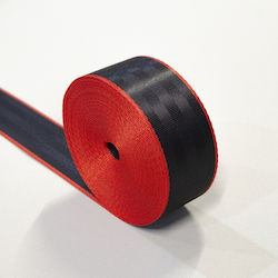 Tuning Seat Belt Strap Black-red Color Width 46 Mm Price Per Linear Meter Tuning Seat Belt Strap Black-red Color Width 46 Mm Price Per Linear Meter