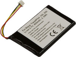 Avizar 800mAh Батерия GPS 3.7V Blaupunkt Travelpilot 100 Li-ion Черен