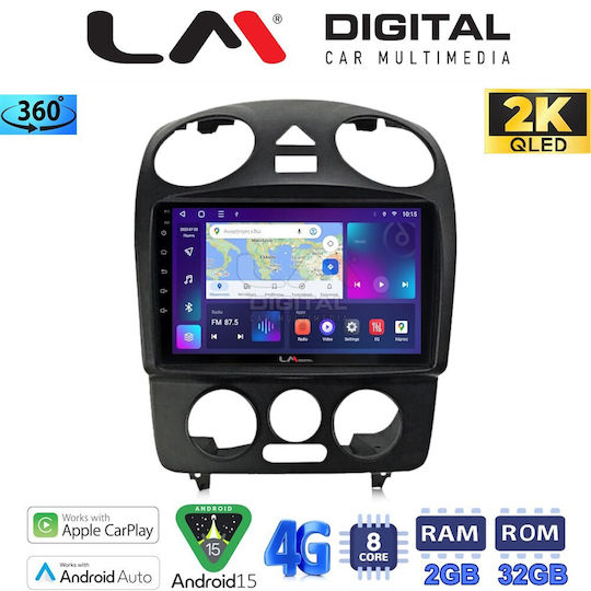 LM Digital Ηχοσύστημα Αυτοκινήτου για Volkswagen Beetle 2003 > 2010 (Bluetooth/USB/WiFi/GPS/Apple-Carplay/Android-Auto)