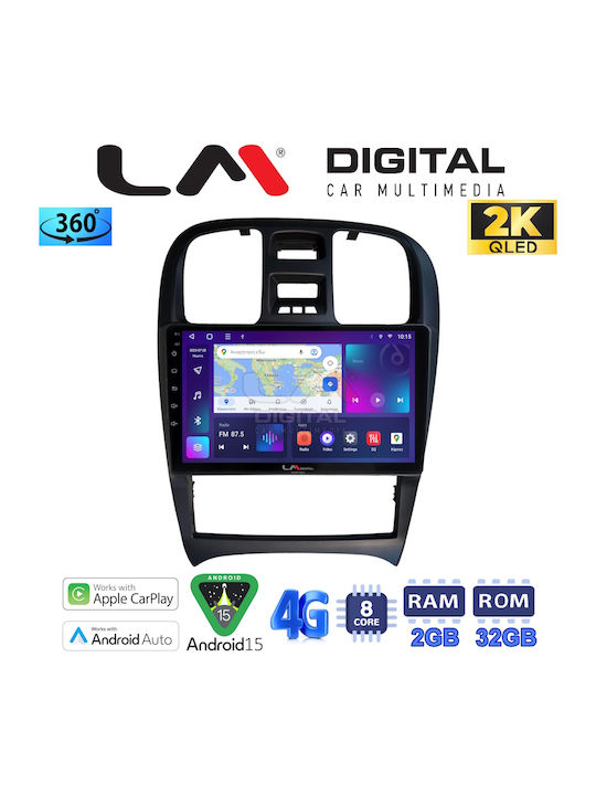 LM Digital Auto-Audiosystem für Hyundai Sonate 2000 > 2006 (Bluetooth/USB/WiFi/GPS/Apple-Carplay/Android-Auto)