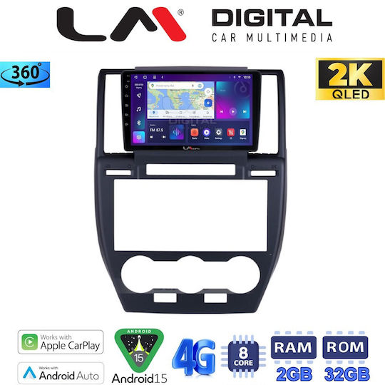 LM Digital Ηχοσύστημα Αυτοκινήτου για Land Rover Freelander 2007 > 2013 (Bluetooth/USB/WiFi/GPS/Apple-Carplay/Android-Auto)
