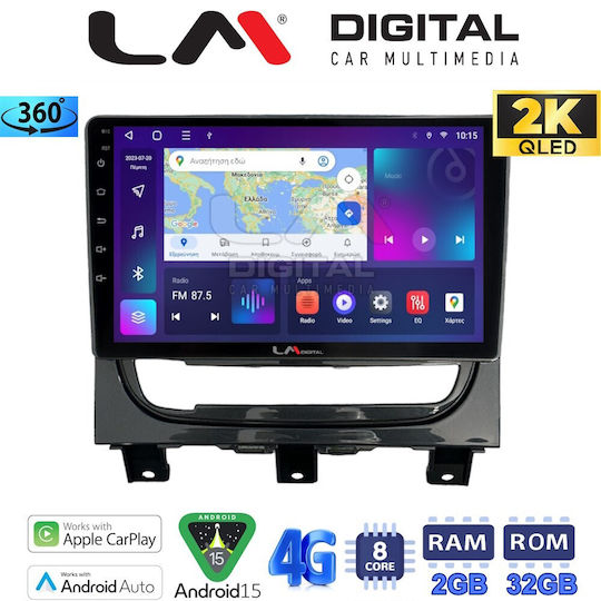 LM Digital Ηχοσύστημα Αυτοκινήτου για Fiat Strada 2012 > 2020 (Bluetooth/USB/WiFi/GPS/Apple-Carplay/Android-Auto)