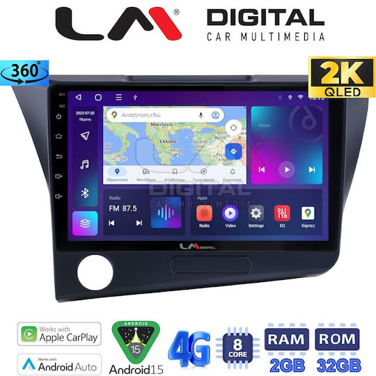 LM Digital Car Audio System for Honda CR-Z 2010 > 2018 (Bluetooth/USB/WiFi/GPS/Apple-Carplay/Android-Auto)