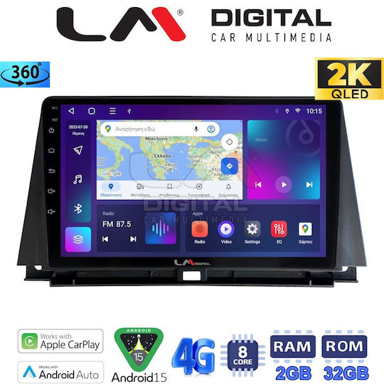 LM Digital Auto-Audiosystem für Lexus NX 2014 > 2016 (Bluetooth/USB/WiFi/GPS/Apple-Carplay/Android-Auto)