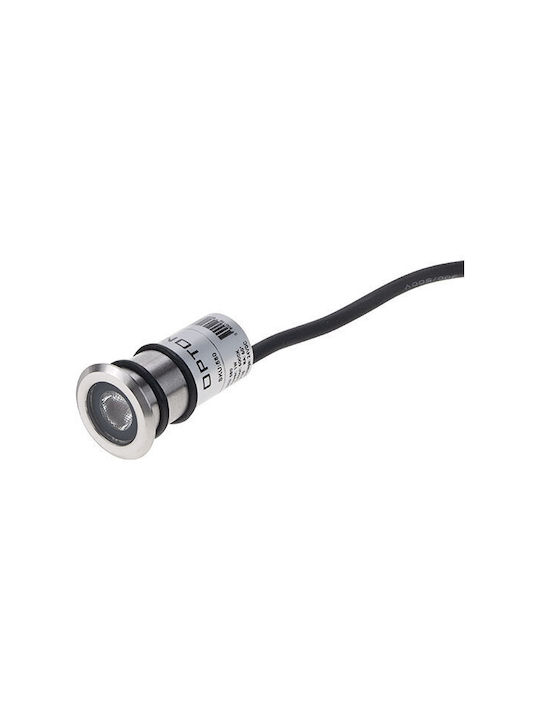 Metanor Spot De Podea LED 1W Cu Lumină Alb Cald IP68