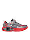 Storm Kids Sneakers with Hoop & Loop Closure Gray