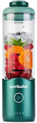 NutriBullet Flex Блендер с Пластмасова Кана 590 мл 7.4V Горско Зелено