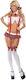 Women's Sexy Costume C18005 White # 316270