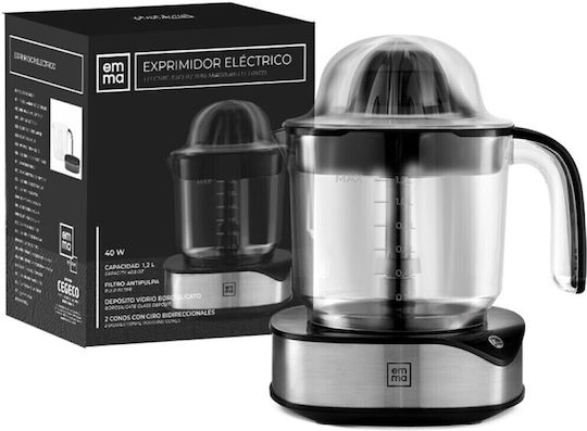 Emma Electric Juicer 40W with 1.2lt Capacity Black